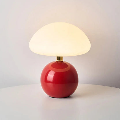 Earthy Mushroom Nightstand Table Light