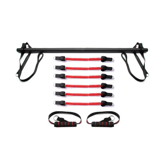Portable Home Pilates Resistance Band Set - Lusomart