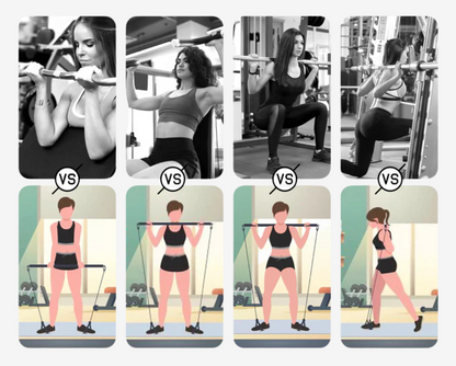 FlexiBar | Versatile Adjustable Pilates Resistance Training Set 4