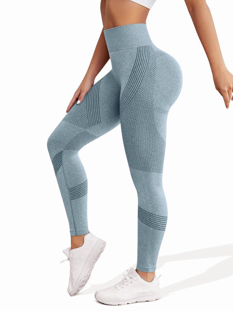 FlexiFit | Comfortable High-Waisted Hyper Stretch Leggings 7
