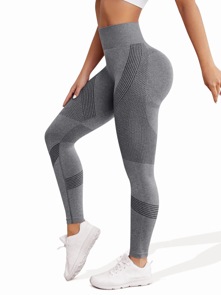 FlexiFit | Comfortable High-Waisted Hyper Stretch Leggings 9