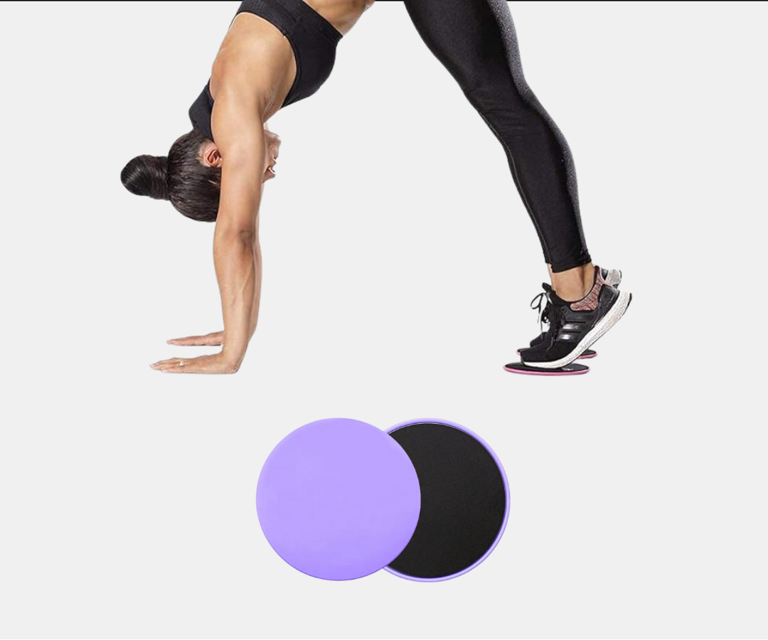 FlexiGlide | Versatile Lightweight Pilates Discs for Home Workouts 1