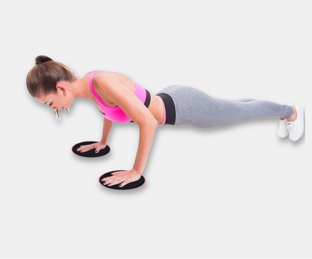 FlexiGlide | Versatile Lightweight Pilates Discs for Home Workouts 2