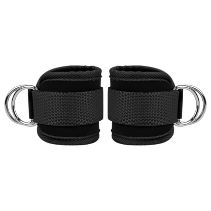 Heavy Duty Adjustable Gym Ankle Straps - Lusomart