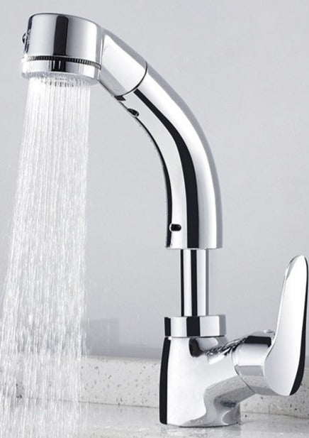 EasyFit Bathroom Faucet - Adjustable Spout & Fast Install
