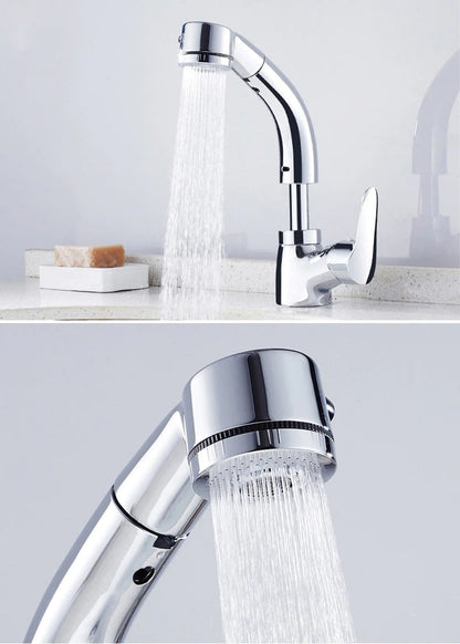 EasyFit Bathroom Faucet - Adjustable Spout & Fast Install