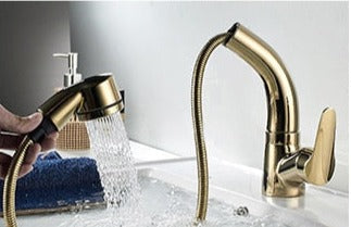 EasyFit Bathroom Faucet - Adjustable Spout & Fast Install