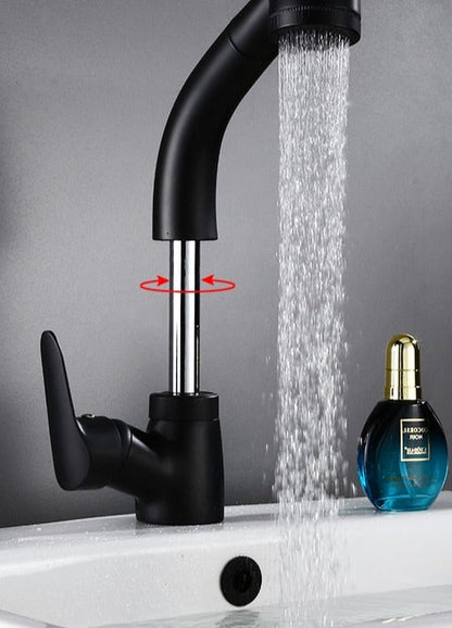 EasyFit Bathroom Faucet - Adjustable Spout & Fast Install