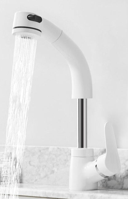 EasyFit Bathroom Faucet - Adjustable Spout & Fast Install
