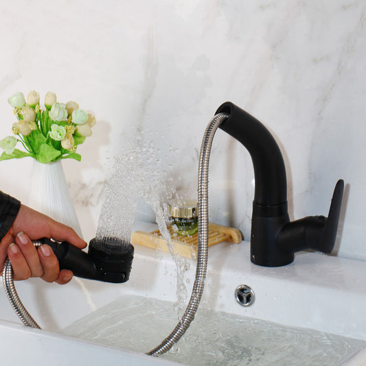 EasyFit Bathroom Faucet - Adjustable Spout & Fast Install - Lusomart