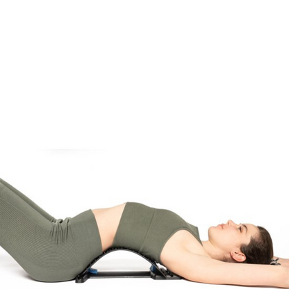 FlexiSupport | Adjustable Therapeutic Back Stretcher for Pain Relief 3