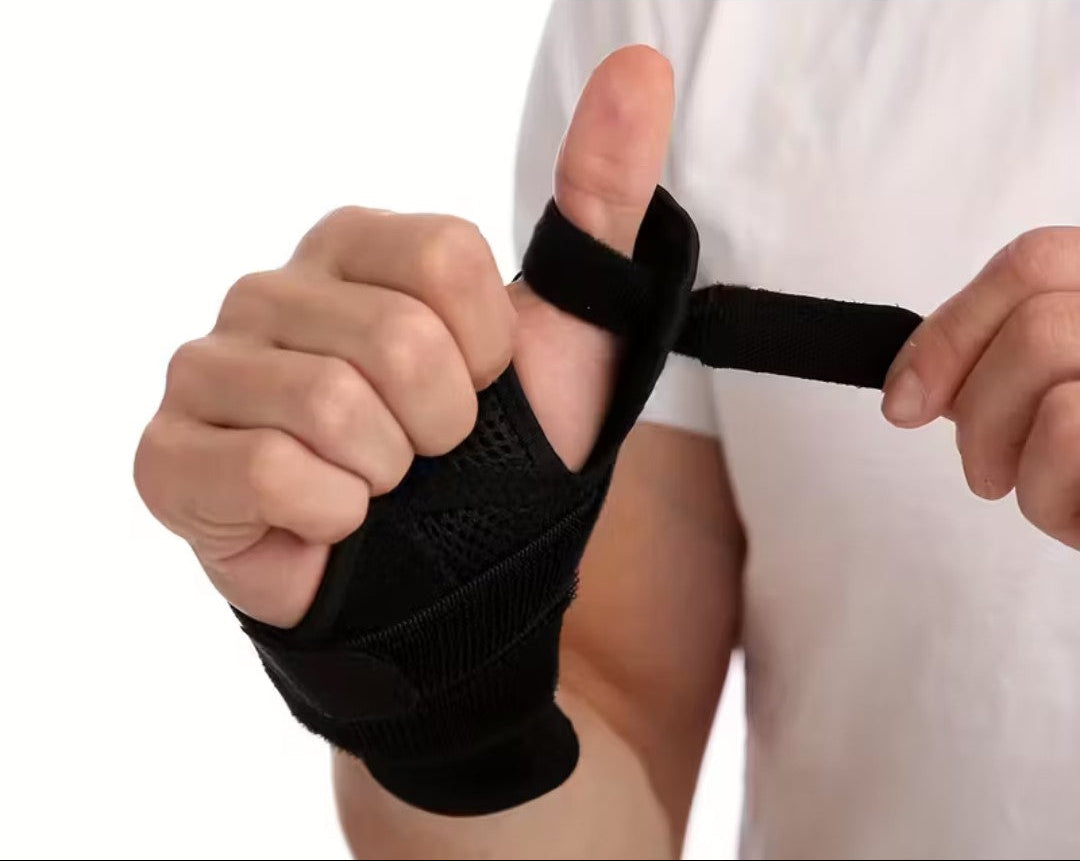 FlexiSupport | Comfortable Adjustable Thumb Brace with Finger Splint 2