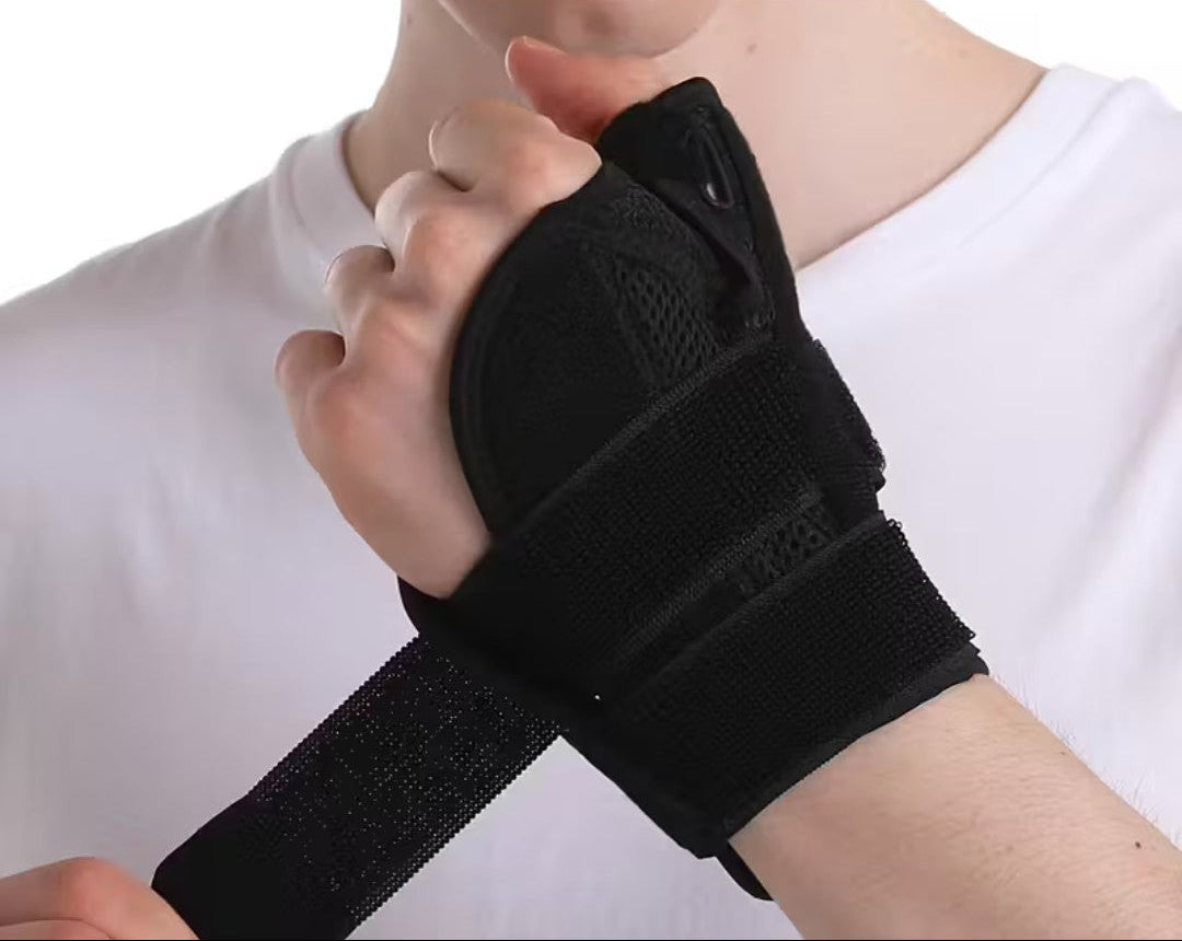 FlexiSupport | Comfortable Adjustable Thumb Brace with Finger Splint 3