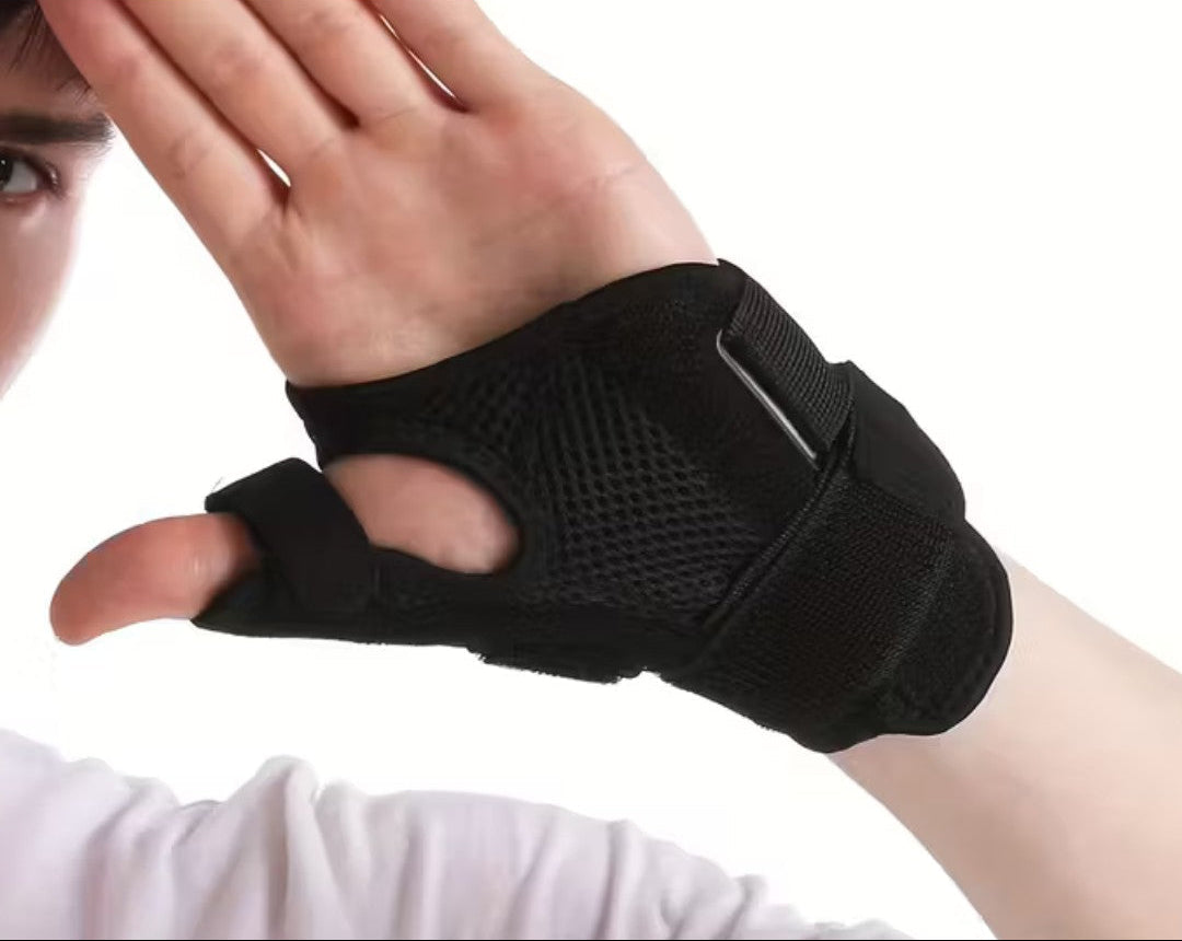 FlexiSupport | Comfortable Adjustable Thumb Brace with Finger Splint 4