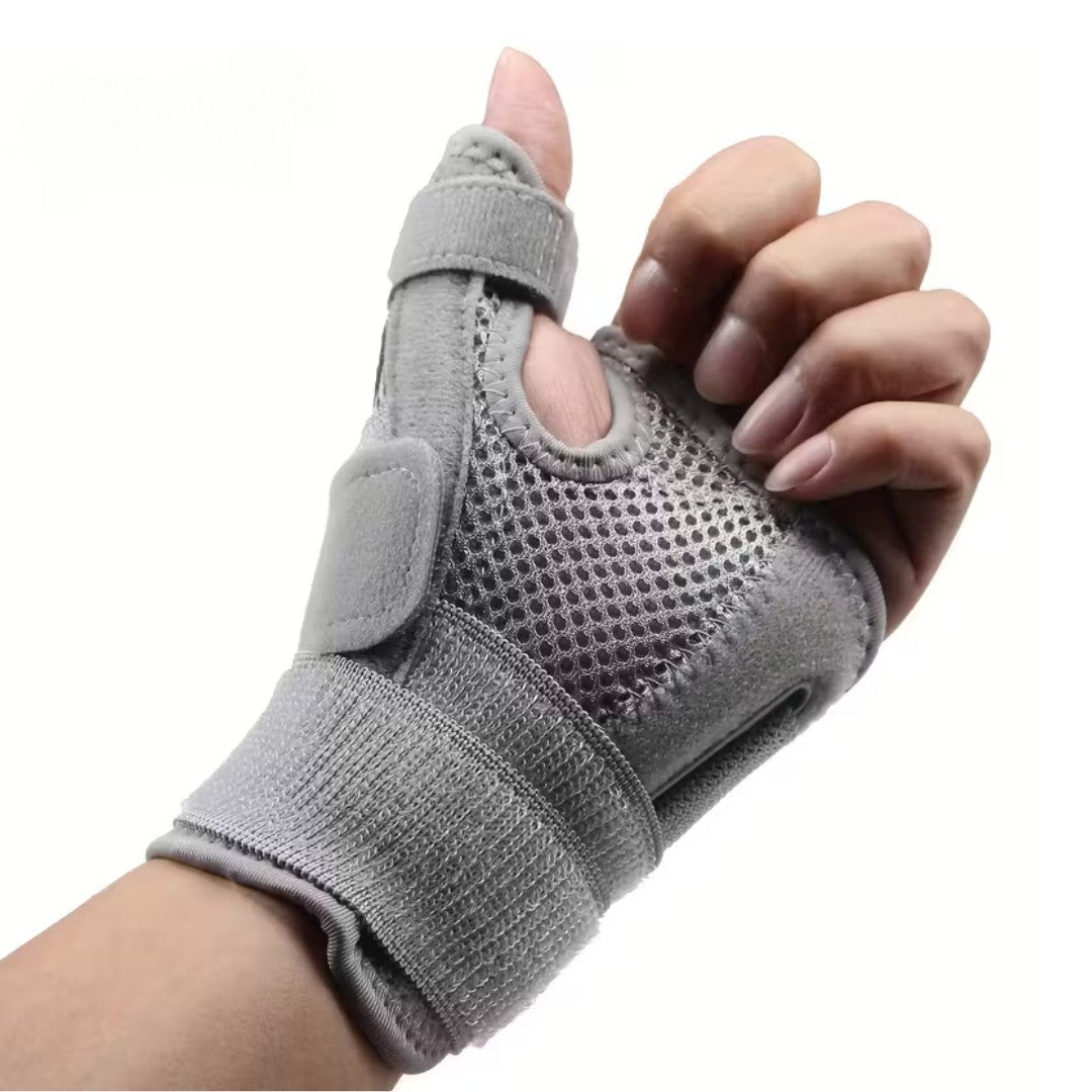 FlexiSupport | Comfortable Adjustable Thumb Brace with Finger Splint 6