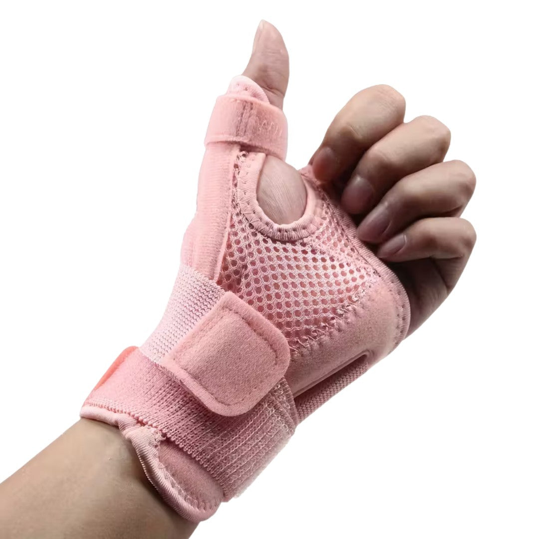 FlexiSupport | Comfortable Adjustable Thumb Brace with Finger Splint 8