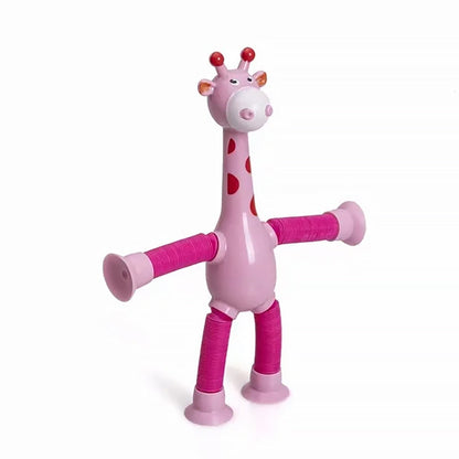 Fun Suction Giraffe Toy for Kids - Lusomart
