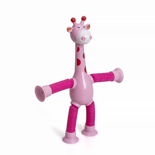 Fun Suction Giraffe Toy for Kids - Lusomart