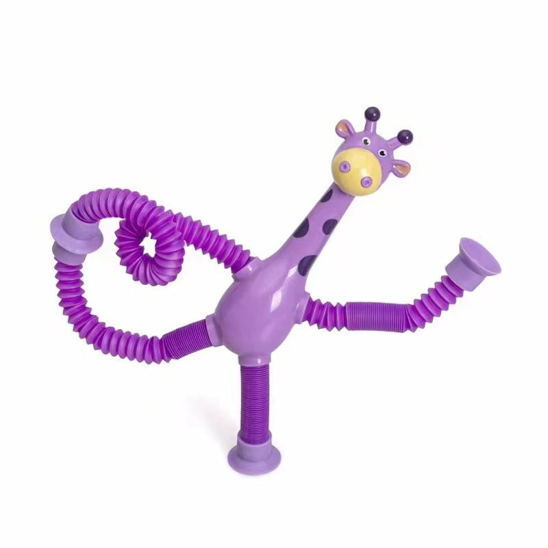 Flexible Giraffe Toy with Suction Cup - StretchyGiraffe 11