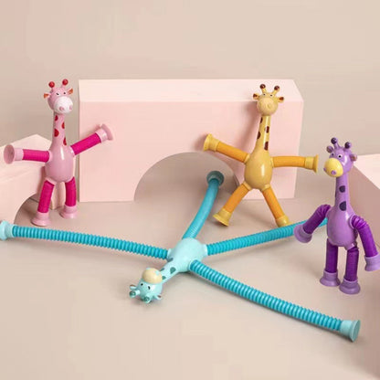 Flexible Giraffe Toy with Suction Cup - StretchyGiraffe 3
