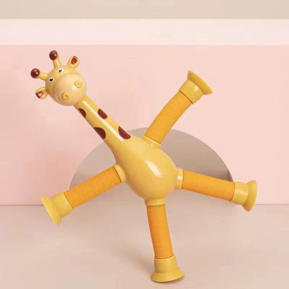 Flexible Giraffe Toy with Suction Cup - StretchyGiraffe 4