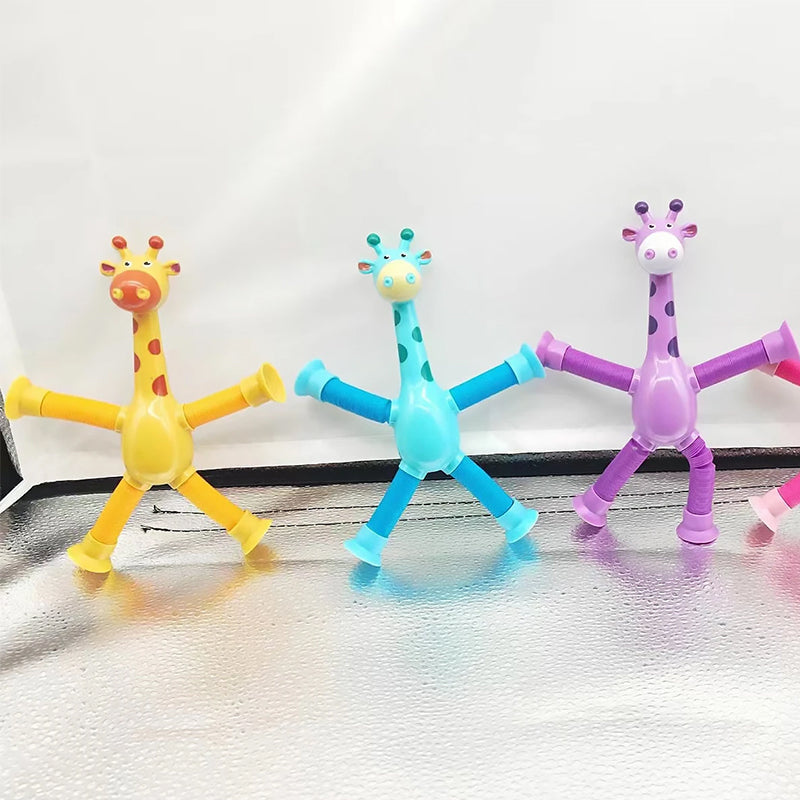 Flexible Giraffe Toy with Suction Cup - StretchyGiraffe 7