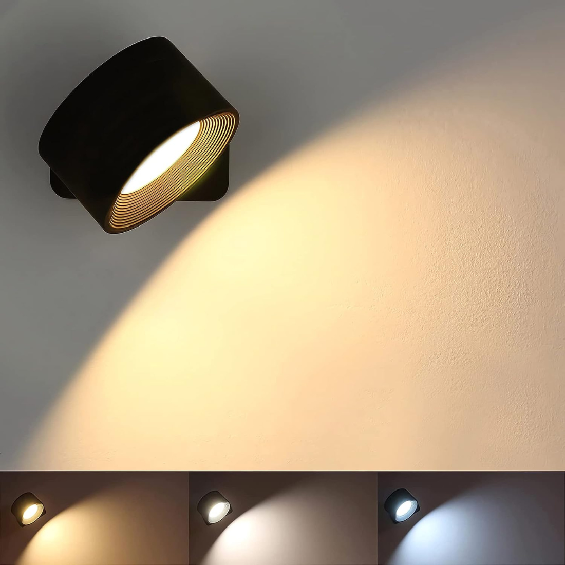 Smart Wireless LED Wall Lamp - Adjustable Brightness