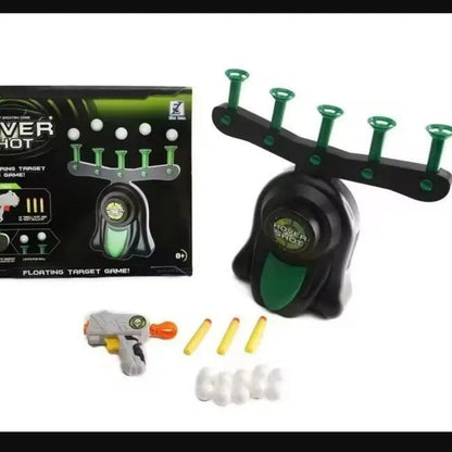 FloatBall – Table target game with hanging ball system and launching tool 2