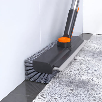 Tough Floor Scrubber Brush Long Handled Tile Cleaner
