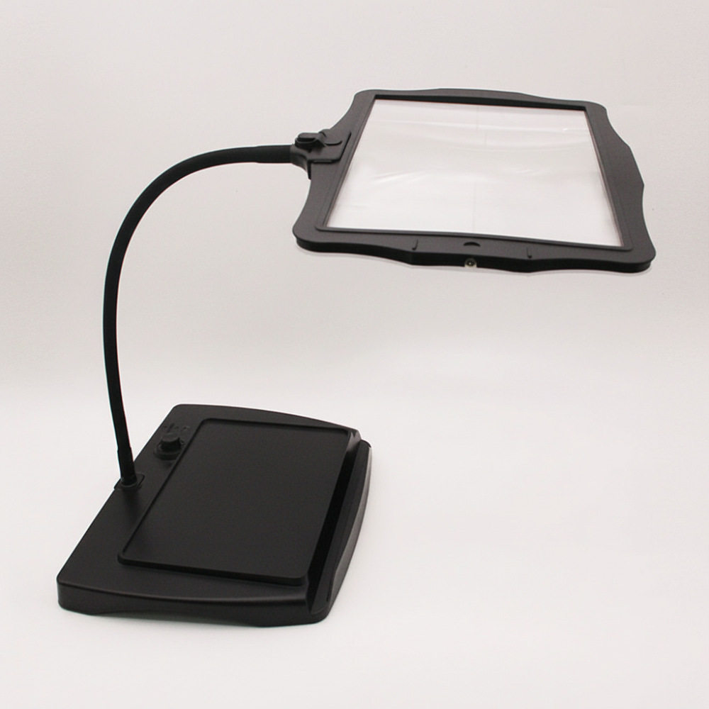 Bright Adjustable Standing Magnifier Lamp - Lusomart