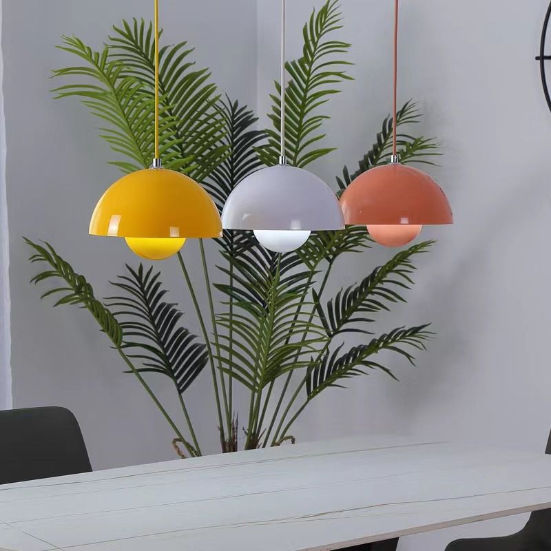 FloraGlow | Minimalist Floral Pendant Light for Modern Interiors 1