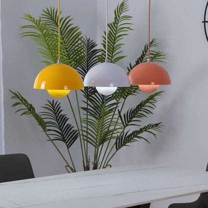 FloraGlow | Minimalist Floral Pendant Light for Modern Interiors 1