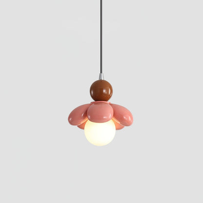 Vibrant Floral Pendant Light Fixture - Lusomart