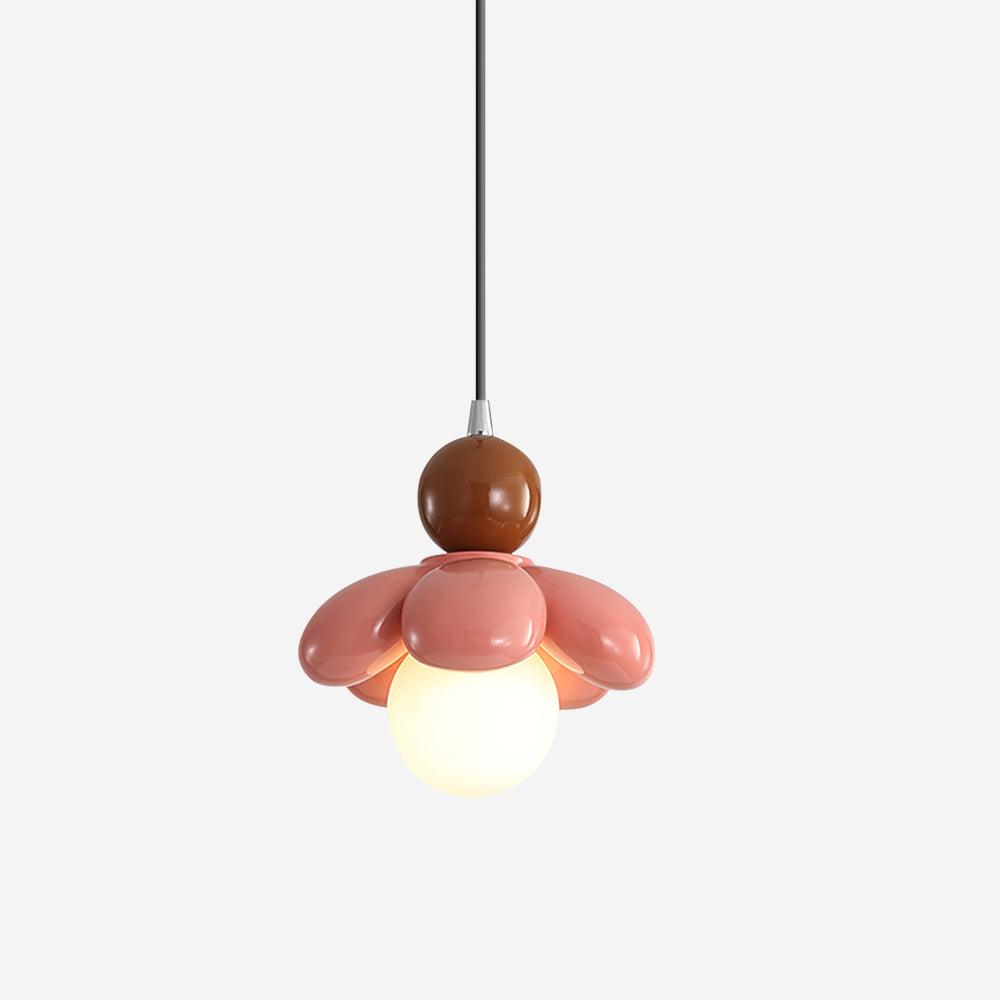 FloraGlow | Playful Colorful Flower Pendant Lighting Fixture 2