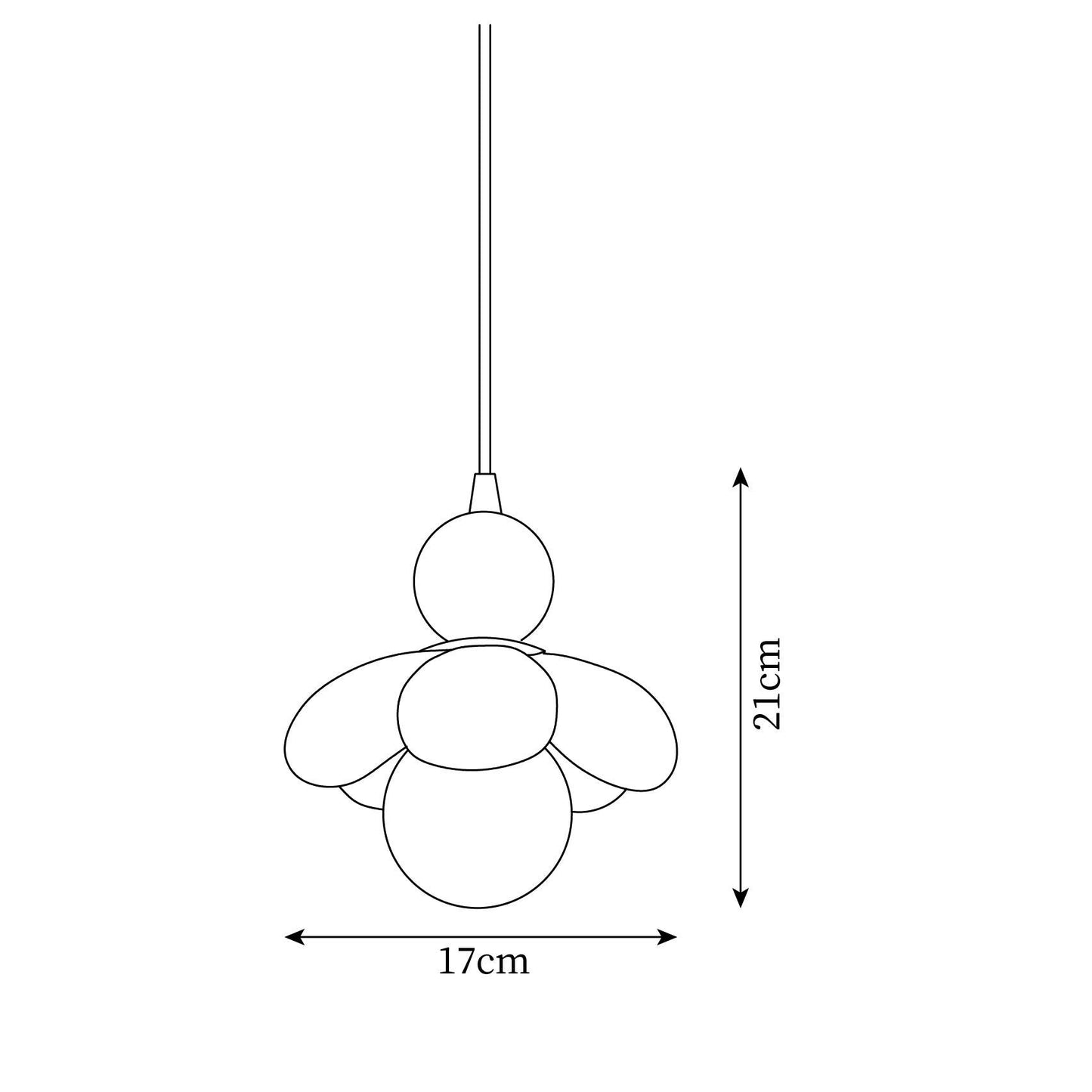 FloraGlow | Playful Colorful Flower Pendant Lighting Fixture 4