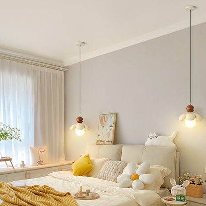 FloraGlow | Playful Colorful Flower Pendant Lighting Fixture 5