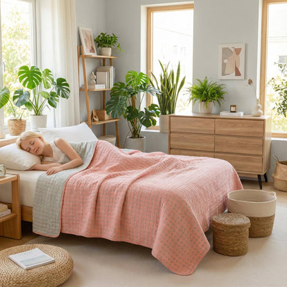 Colorful Patterned Soft Plush Throw Blanket