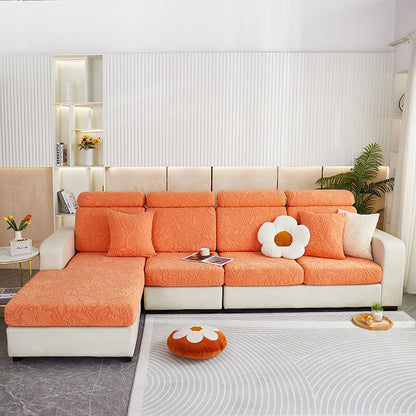 Soft Plush Elastic Sofa Slipcover Furniture Protector