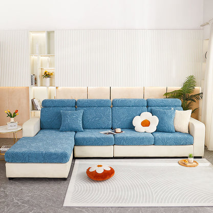 Soft Plush Elastic Sofa Slipcover Furniture Protector