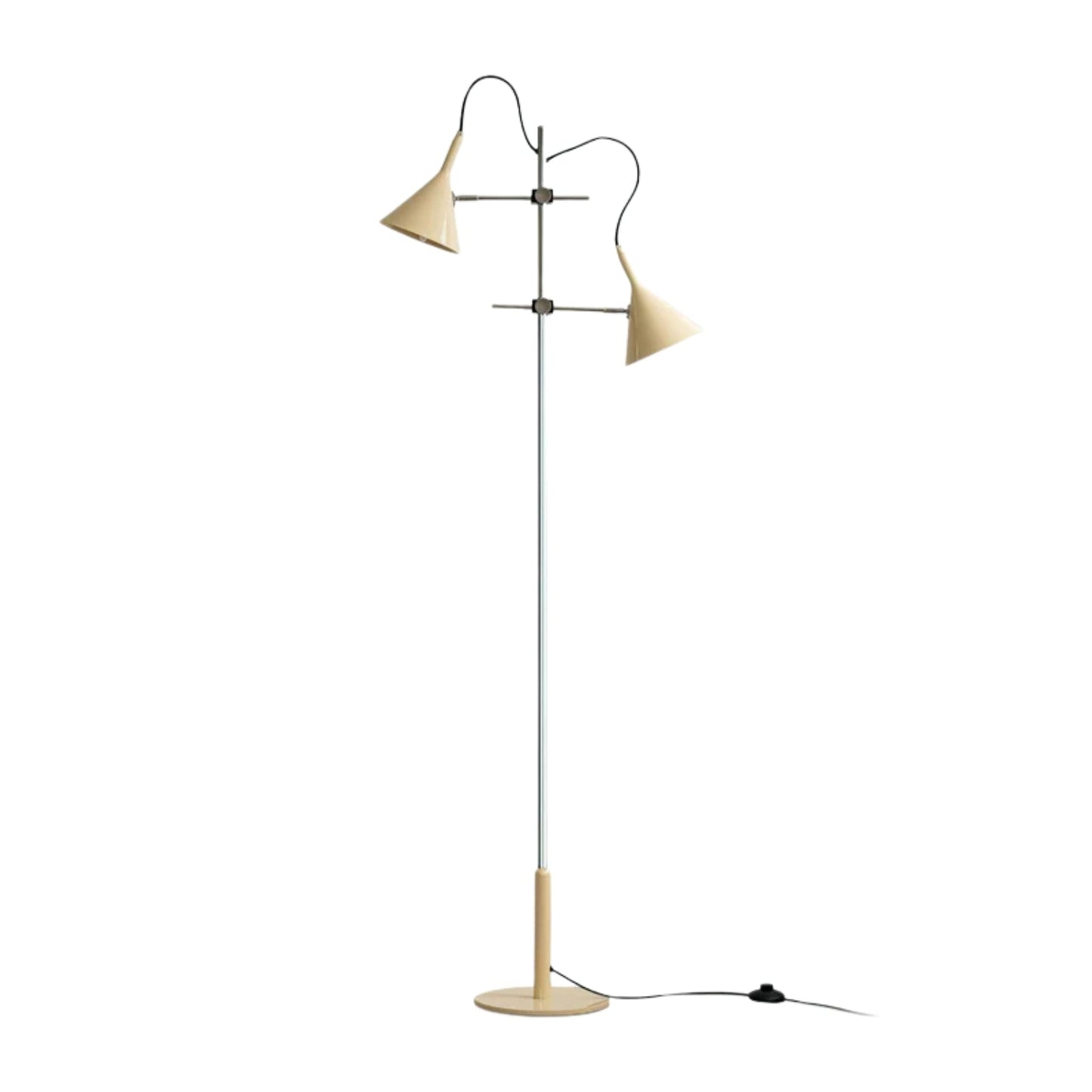 Stylish Metal Floor Lamp with Soft Warm Lighting - Lusomart