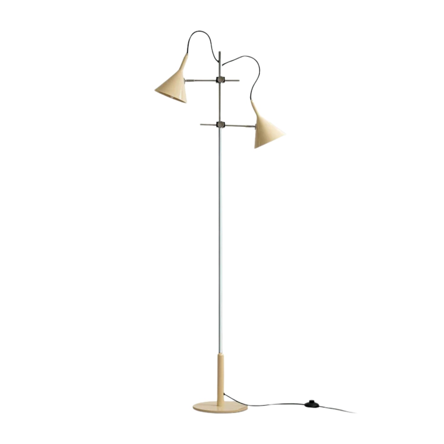 Stylish Metal Floor Lamp with Soft Warm Lighting - Lusomart