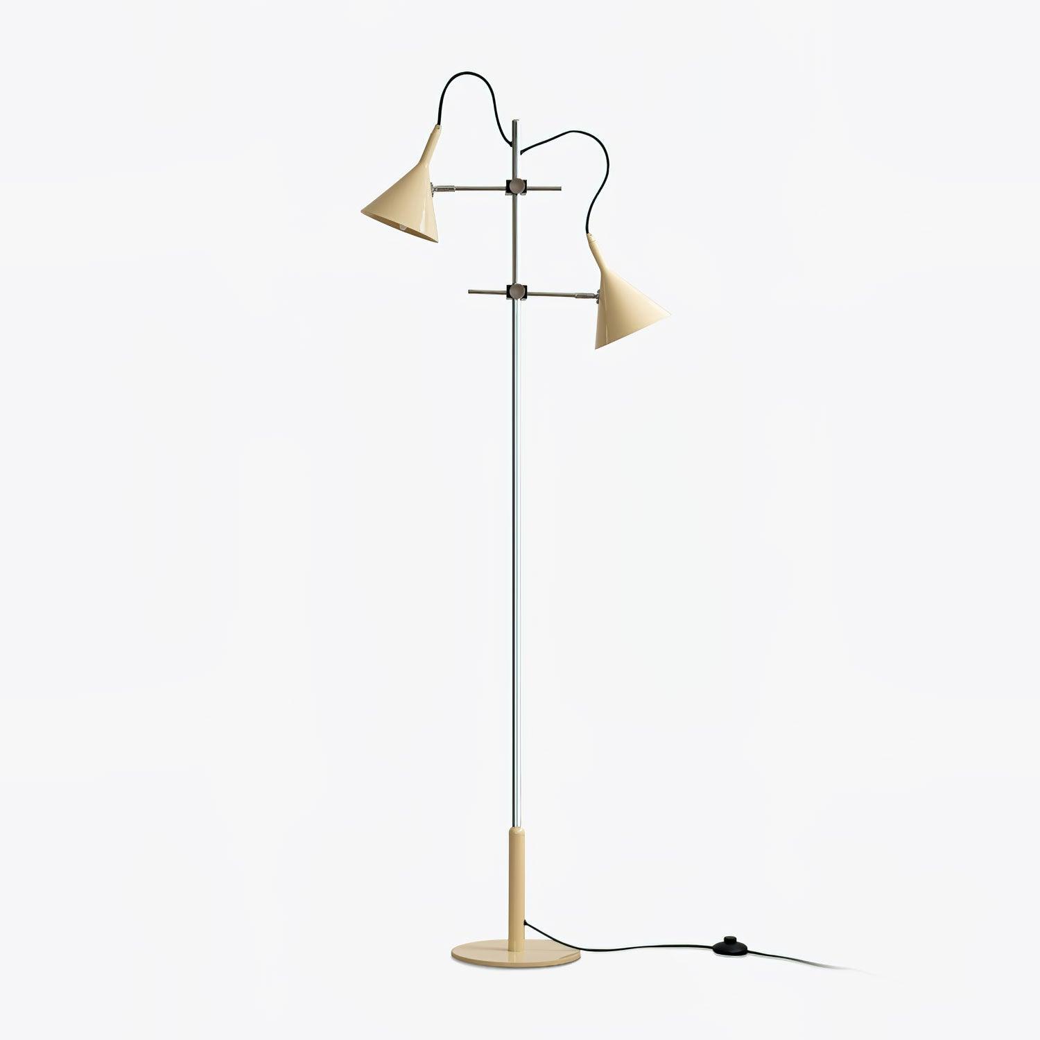 Floralis | Elegant Adjustable Metal Floor Lamp with Warm Light 1