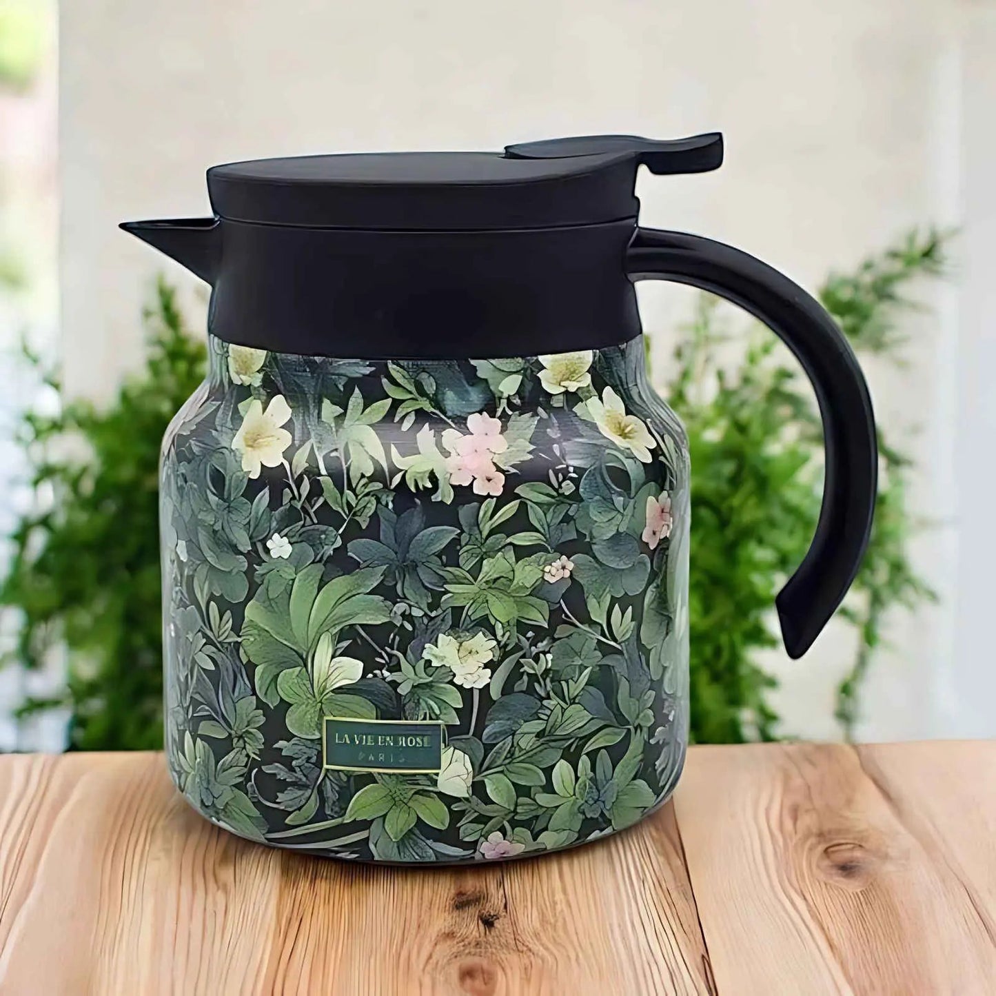 Classic Floral Ceramic Tea Pot - Lusomart
