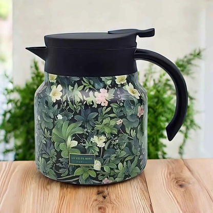 Classic Floral Ceramic Tea Pot - Lusomart