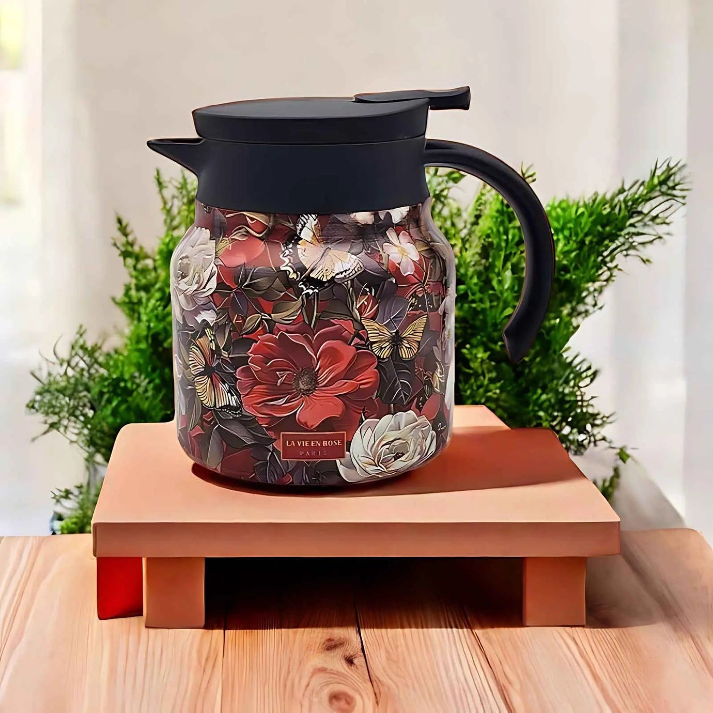 Florica Vintage Floral Tea Pot Inovessa
