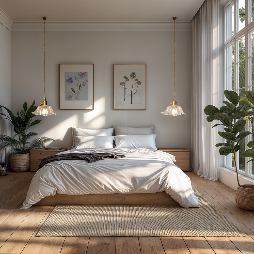 Beautiful Flower Pendant Light