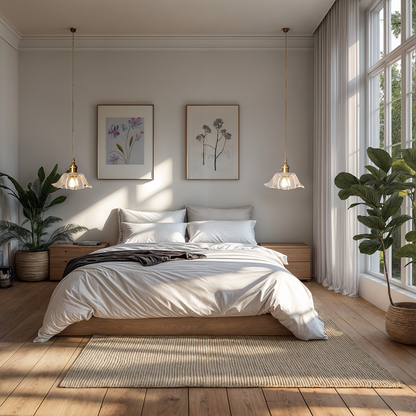 Beautiful Flower Pendant Light