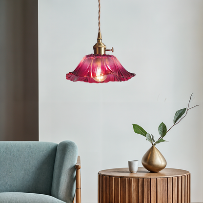 Beautiful Flower Pendant Light