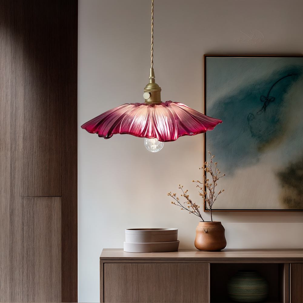 Beautiful Flower Pendant Light