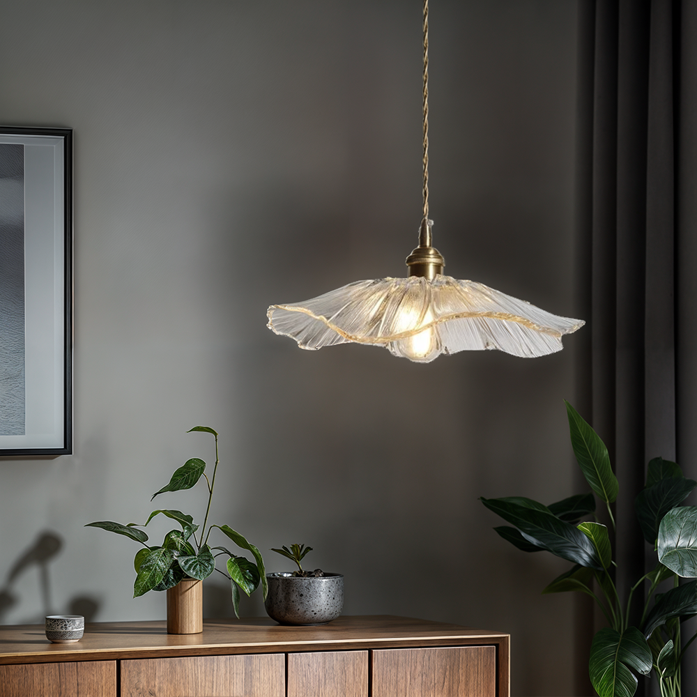 Beautiful Flower Pendant Light